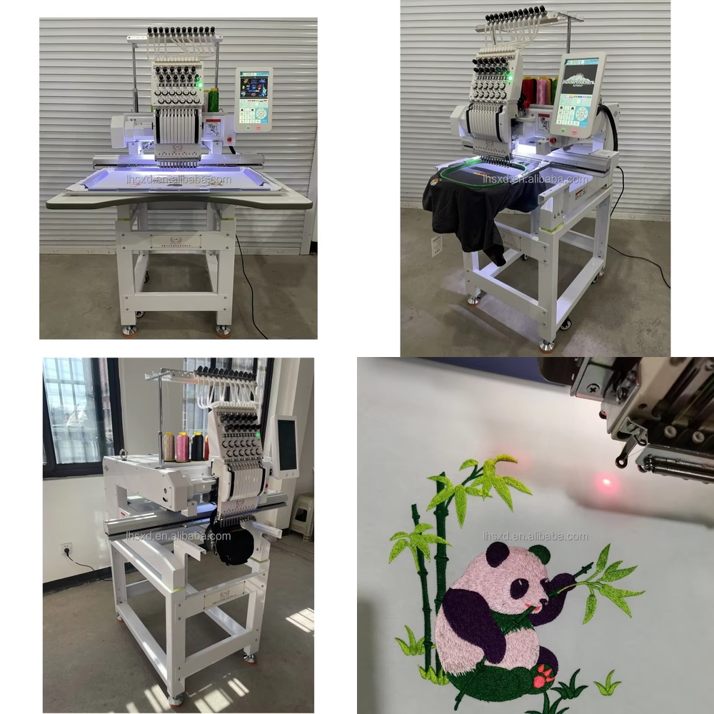Single Head 12 15 Computerized - огляд і ціна Embroidery Machines