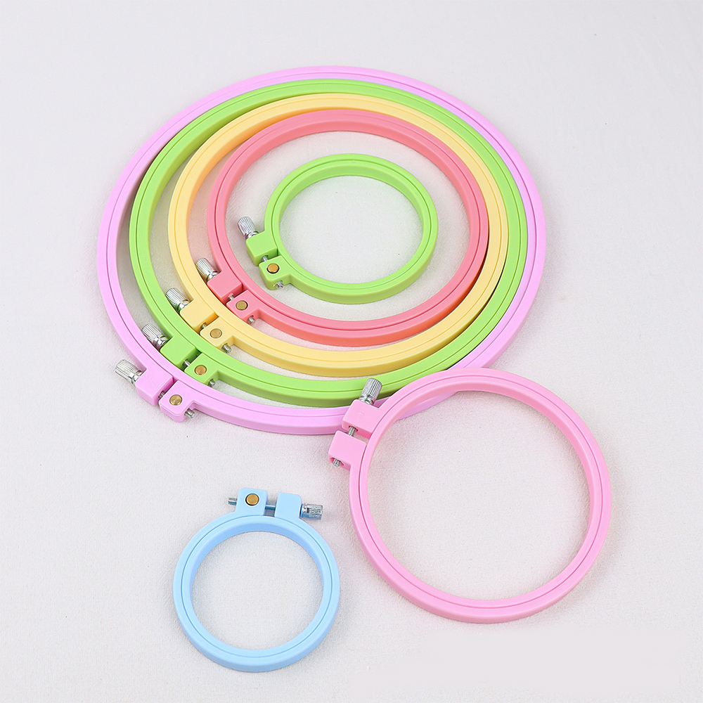 1/7pcs 7-25cm Plastic Embroide - огляд і ціна Embroidery Ring