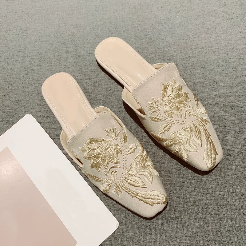 2026 New Womens Shoe Retro Emb - огляд і ціна Embroidery Design Free