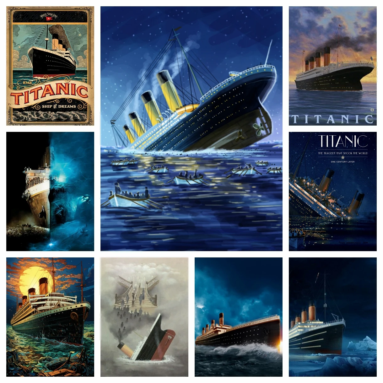The Titanic Diamond Painting F - огляд і ціна Embroidery Room