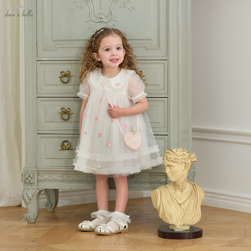 Dave Bella Girls Baby Mesh Pri - огляд і ціна Embroidery Charm