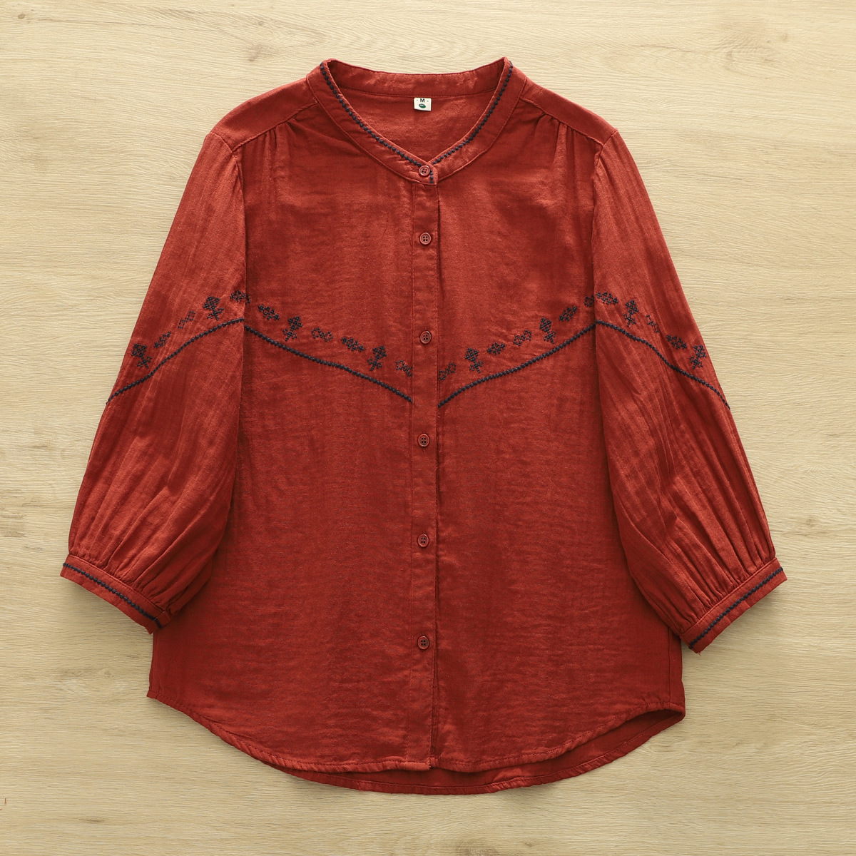 New 2026 Summer Women Cotton Y - огляд і ціна Embroidery Blouse