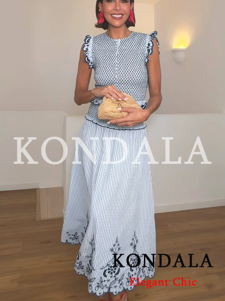 KONDALA Women Trendy Elegant E - огляд і ціна Embroidery Vest