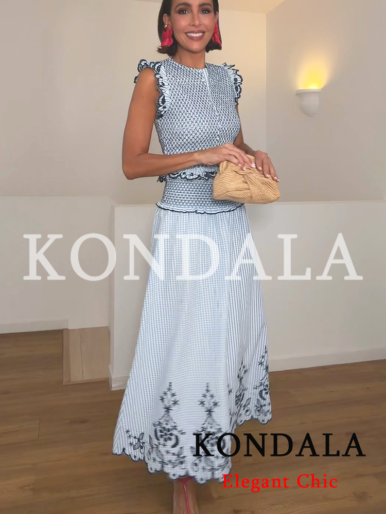 KONDALA Women Trendy Elegant E - огляд і ціна Embroidery Vest
