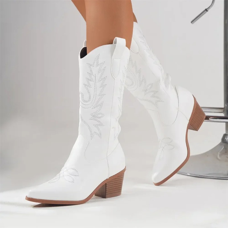 Retro Women's Boots Classic Po - огляд і ціна Embroidery Design Free