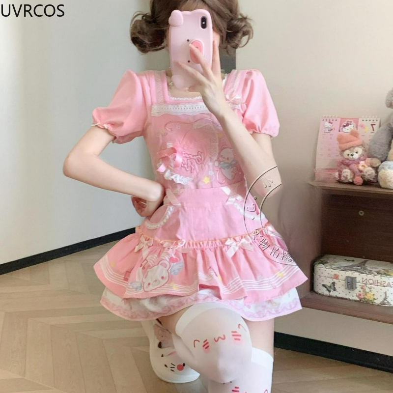 Japanese Kawaii Cute Lolita St - огляд і ціна Embroidery Blouse