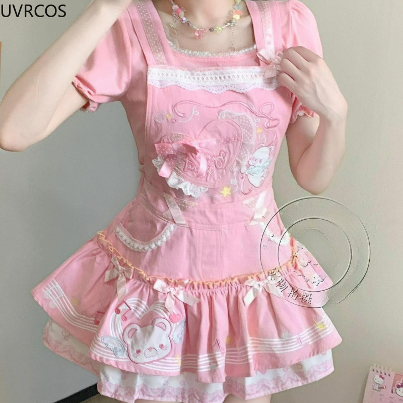 Japanese Kawaii Cute Lolita St - огляд і ціна Embroidery Blouse