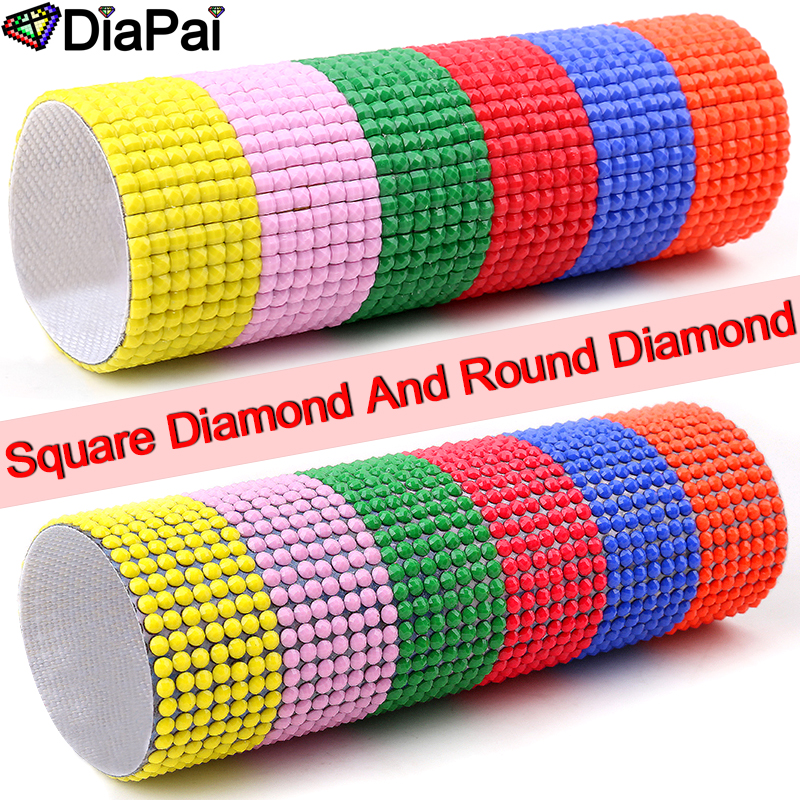 DiaPai Full Diamond Embroidery - огляд і ціна Embroidery Roll Pattern