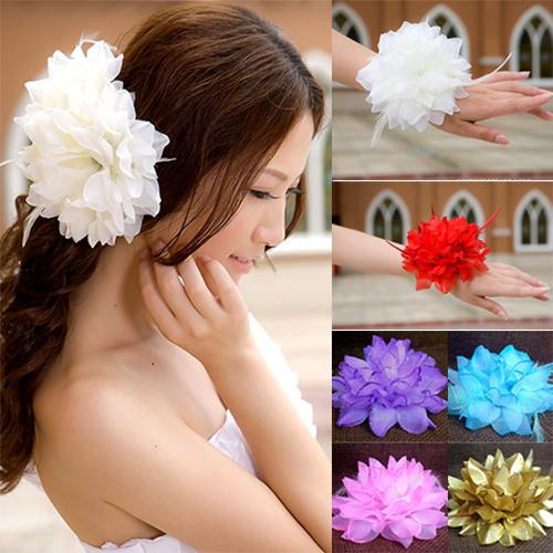 Bridal Wedding Party Flower He - огляд і ціна Embroidery Bracelet