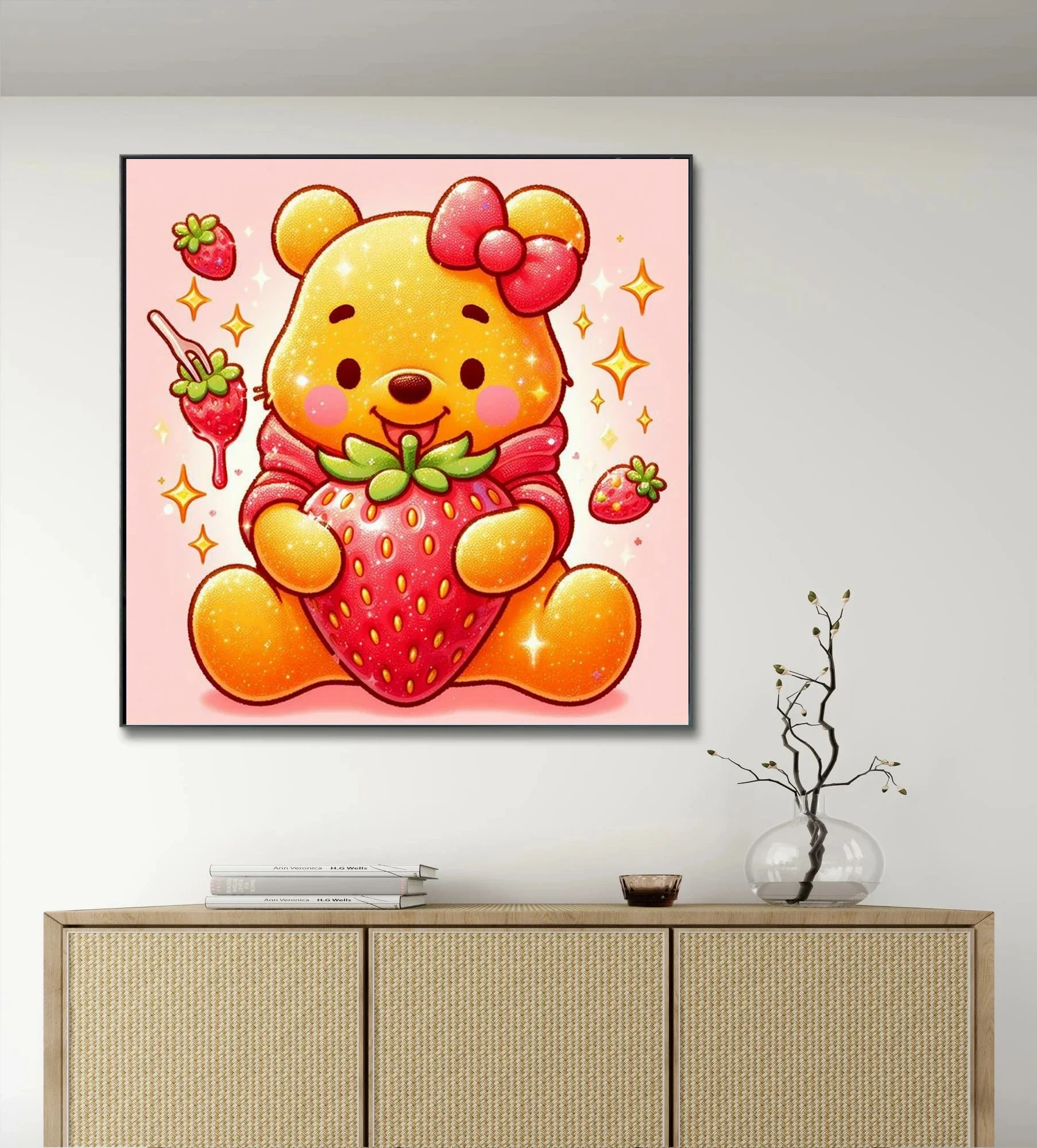 Cross Stitch Strawberry Winnie - огляд і ціна Embroidery Roll Pattern