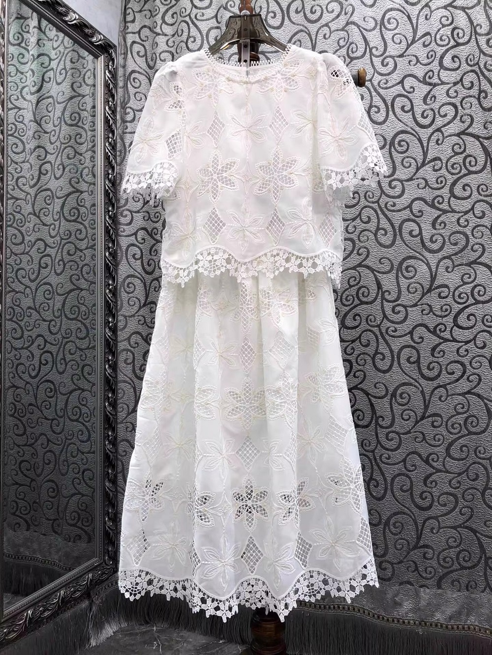 2026 Summer Fashion Skirt Suit - огляд і ціна Embroidery Blouse