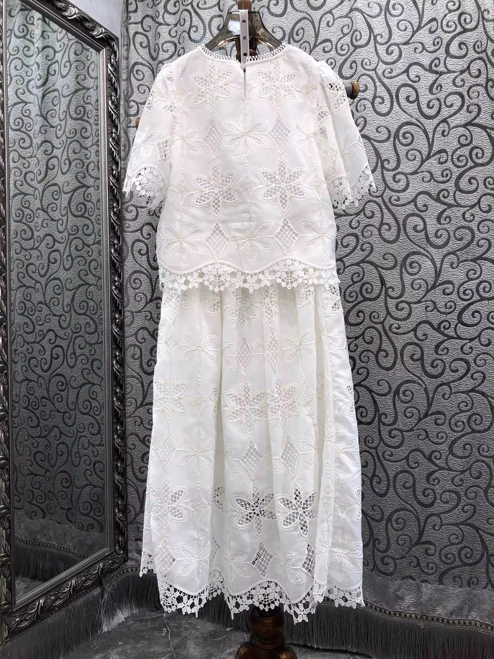 2026 Summer Fashion Skirt Suit - огляд і ціна Embroidery Blouse