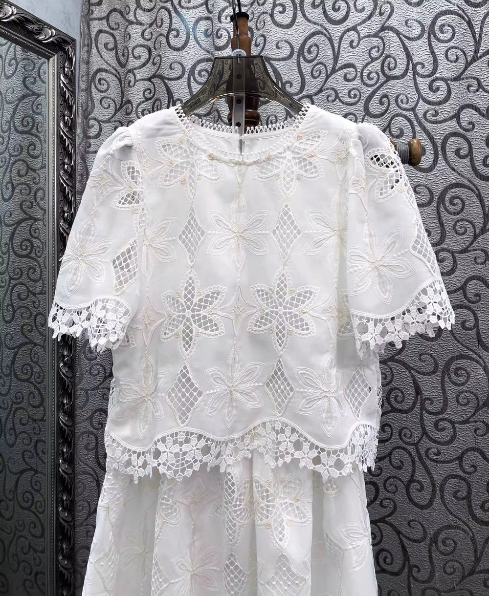 2026 Summer Fashion Skirt Suit - огляд і ціна Embroidery Blouse