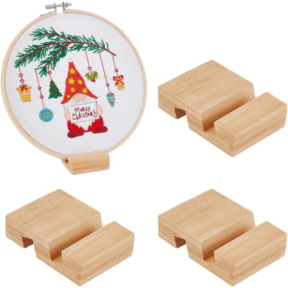 4Pcs Embroidery Hoop Wooden Ba - огляд і ціна Embroidery Ring