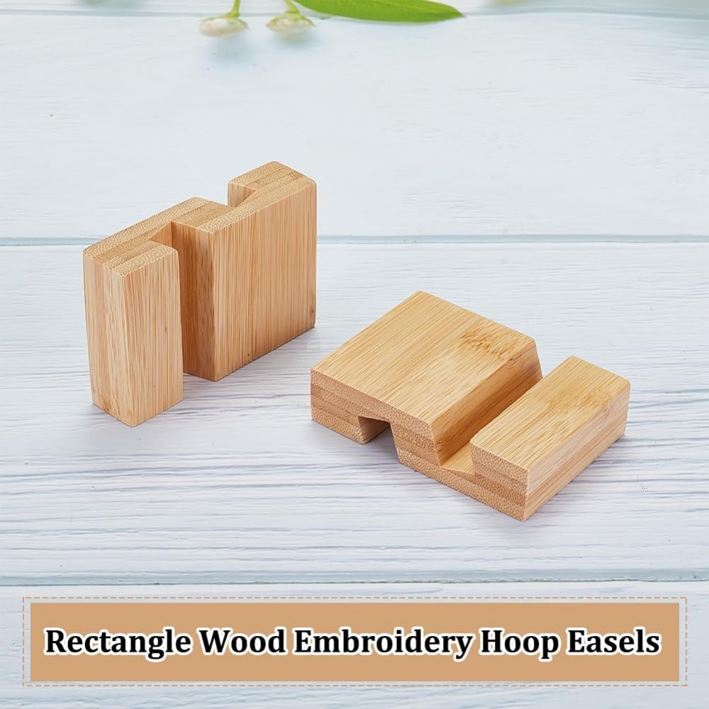 4Pcs Embroidery Hoop Wooden Ba - огляд і ціна Embroidery Ring
