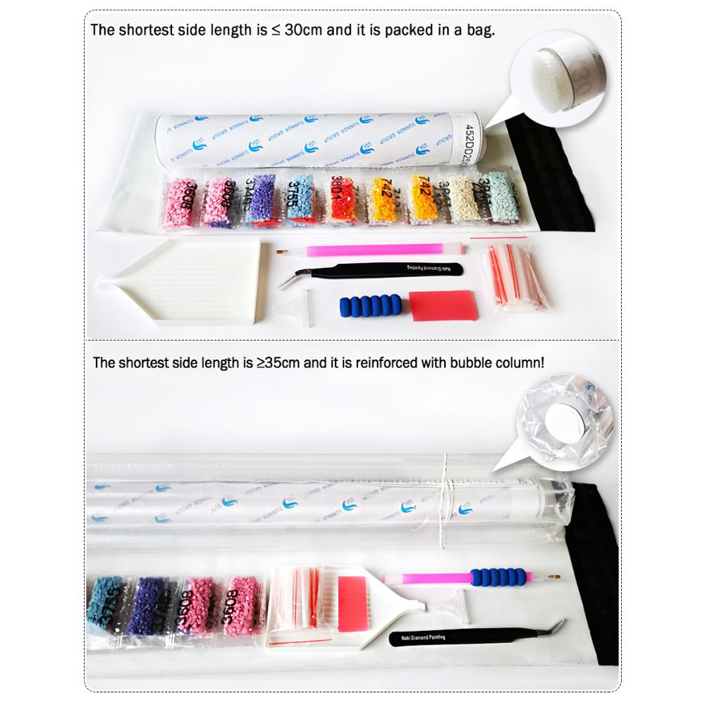 1PC frameless  Full Square Rou - огляд і ціна Embroidery Room