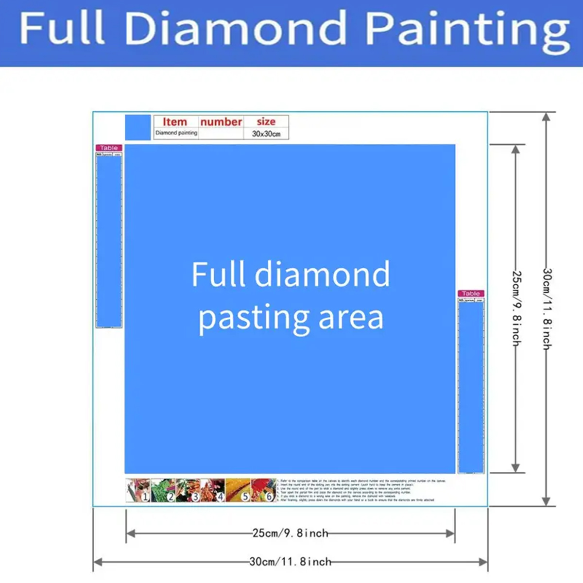 5D Diamond Painting Set, Color - огляд і ціна Embroidery Ideas