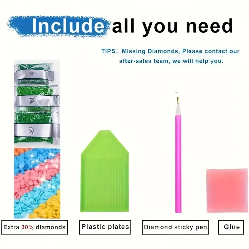 5D Diamond Painting Set, Color - огляд і ціна Embroidery Ideas