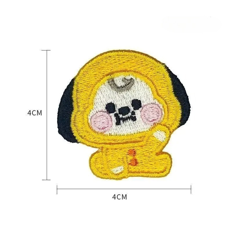 BT21 Cute Baby Embroidered Bro - огляд і ціна Embroidery Wallpaper