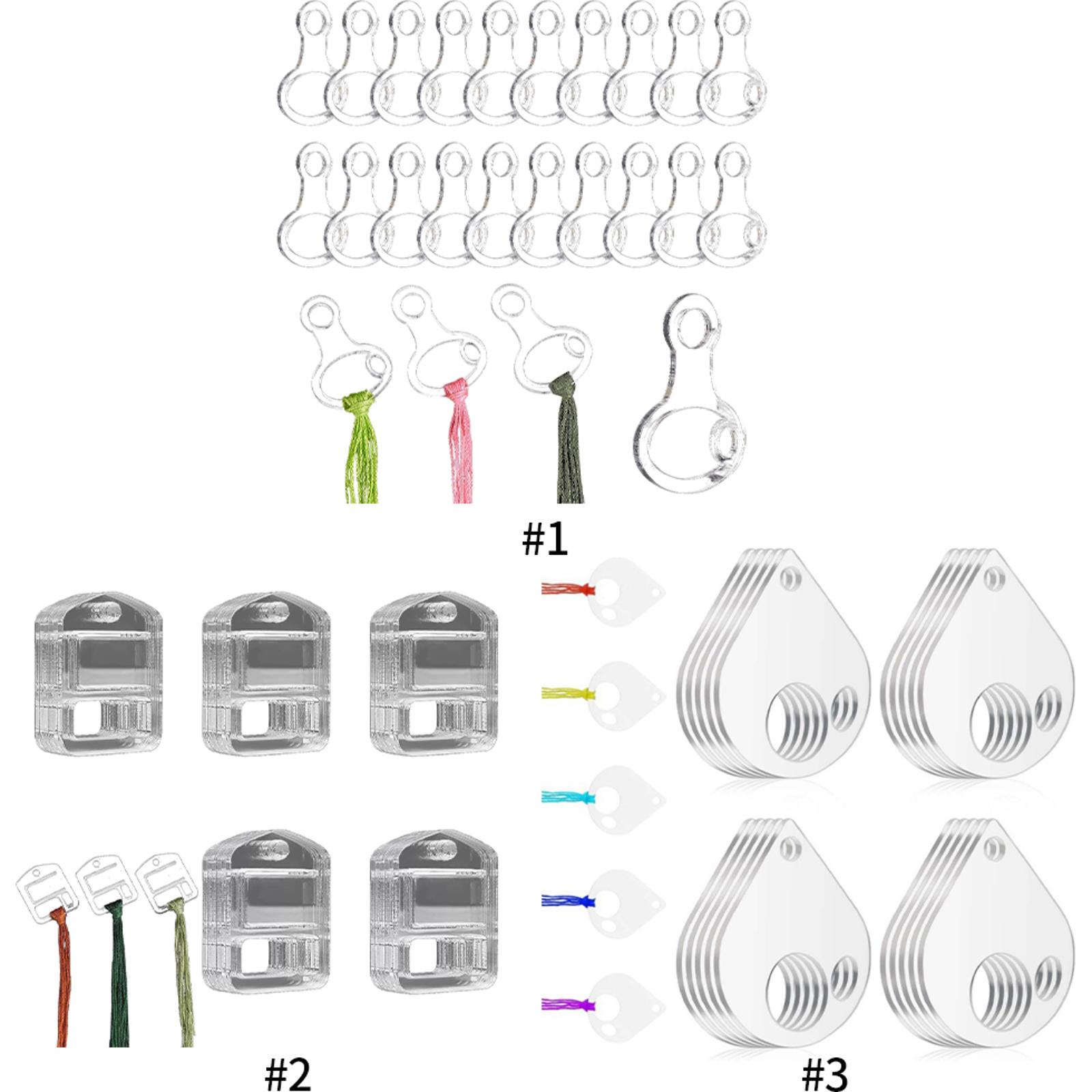 40Pcs Acrylic DIY Craft Embroi - огляд і ціна Embroidery Ring