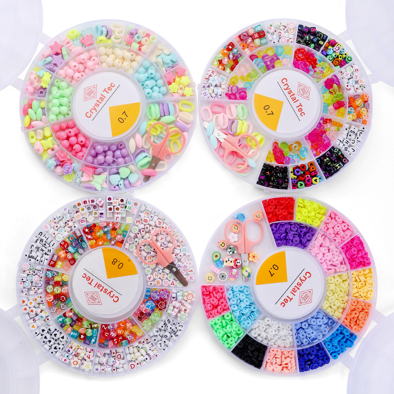Clay Beads Bracelet Making Kit - огляд і ціна Embroidery Charm