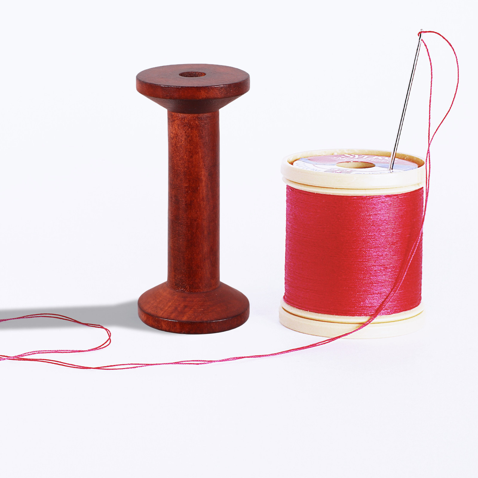 6Pcs Wooden Empty Spools for C - огляд і ціна Embroidery Yarn