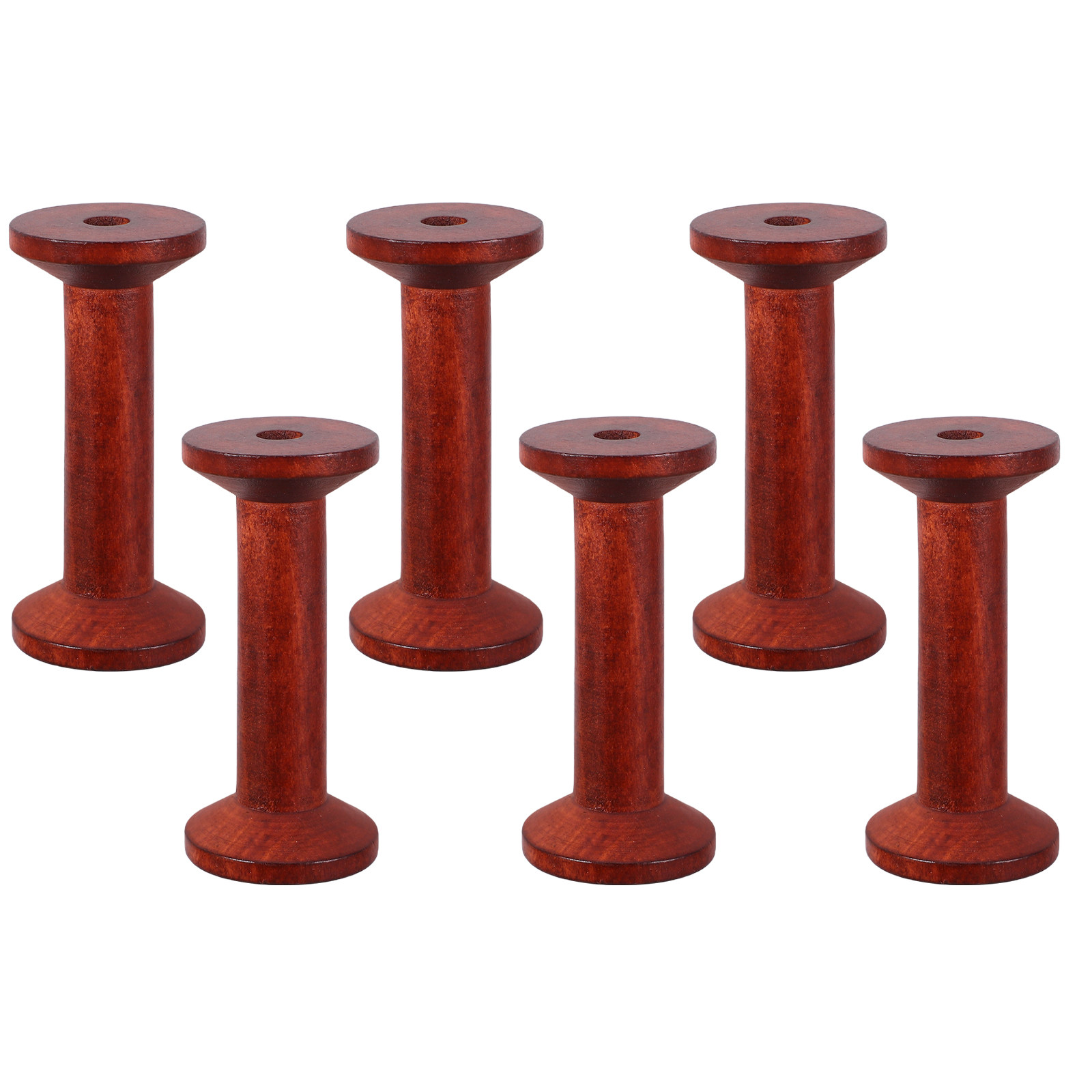 6Pcs Wooden Empty Spools for C - огляд і ціна Embroidery Yarn