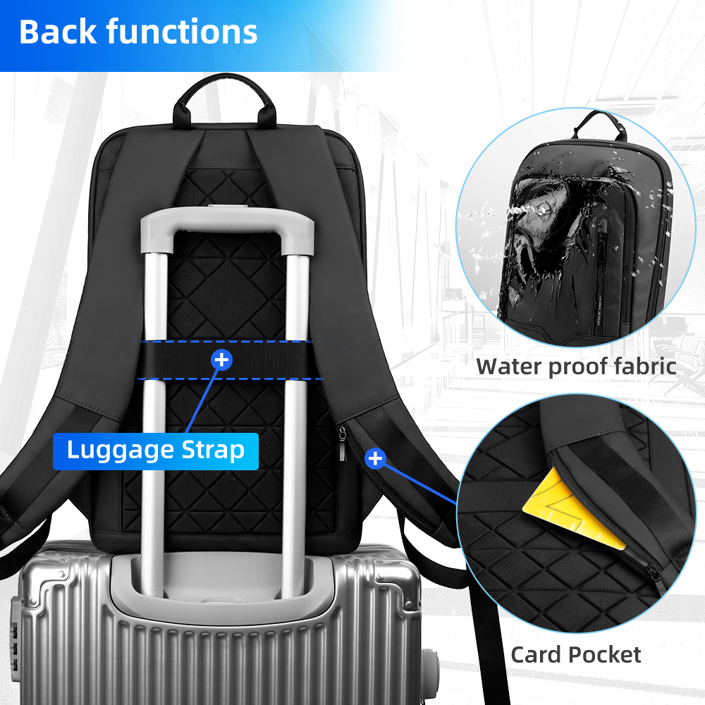 HK Slim Business Backpack for  - огляд і ціна Embroidery Computer