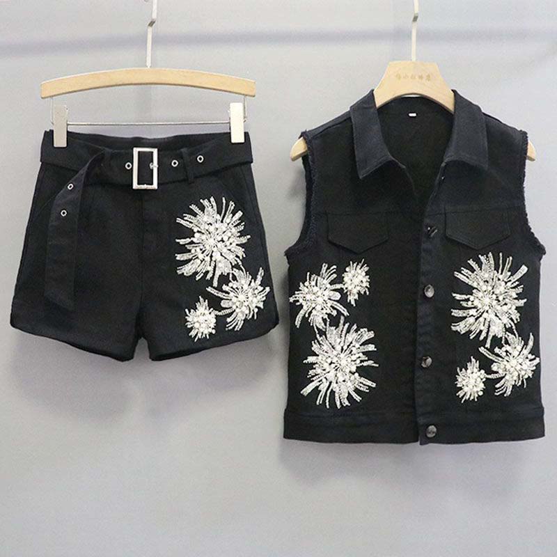 2026 Spring Summer Two piece W - огляд і ціна Embroidery Vest