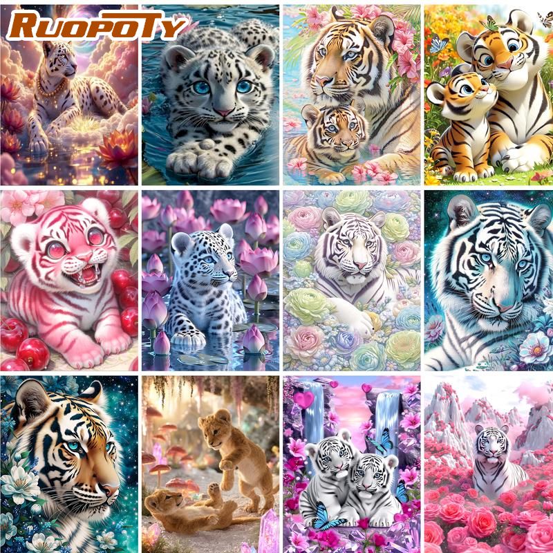RUOPOTY Diamond Painting Kits  - огляд і ціна Embroidery Ideas For Bags