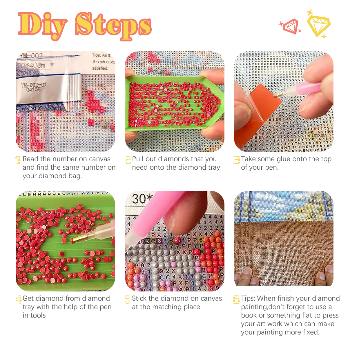 RUOPOTY Diamond Painting Kits  - огляд і ціна Embroidery Ideas For Bags