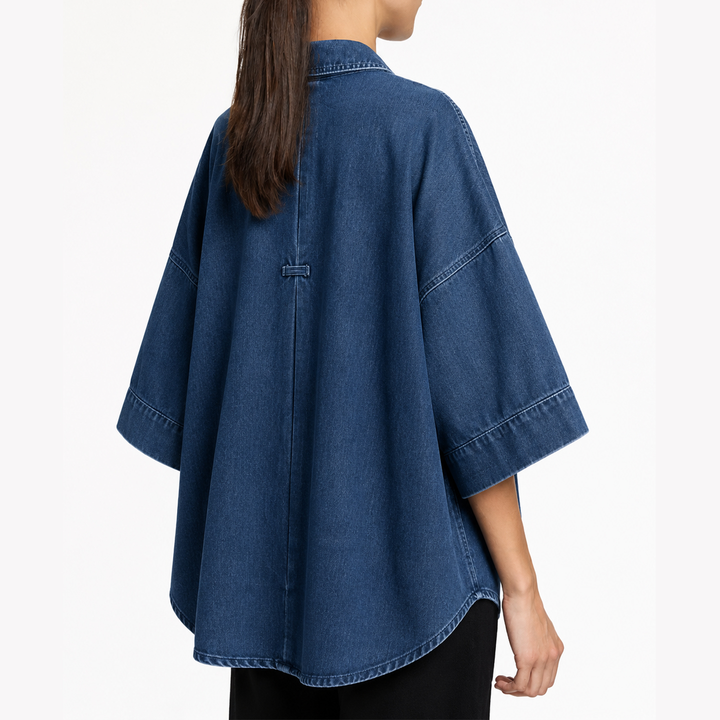 CH Letter Embroidered Solid Co - огляд і ціна Embroidery Blouse