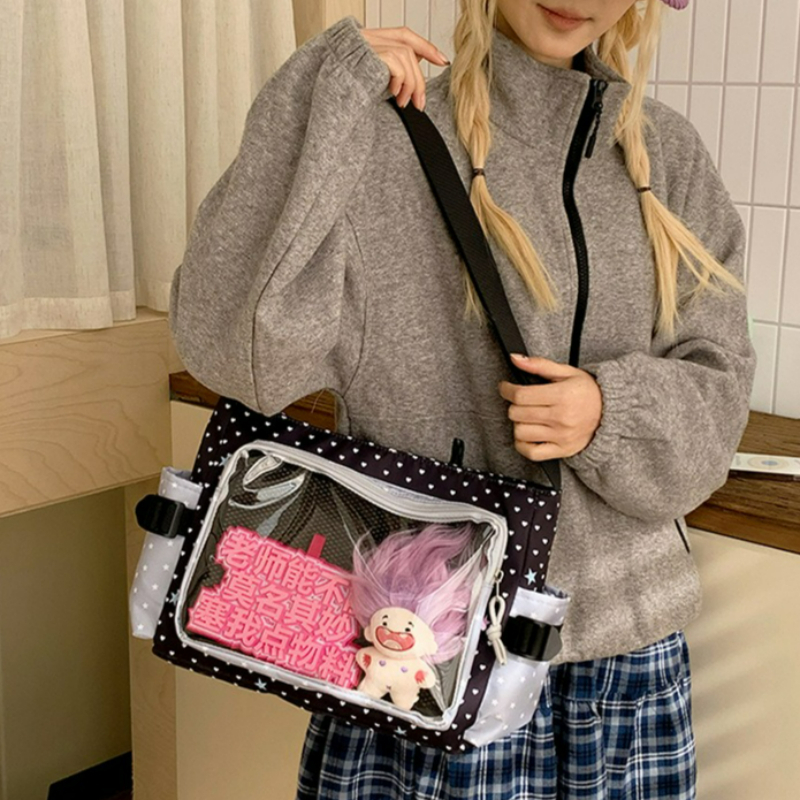 Polka Dot Crossbody Shoulder B - огляд і ціна Embroidery Texture