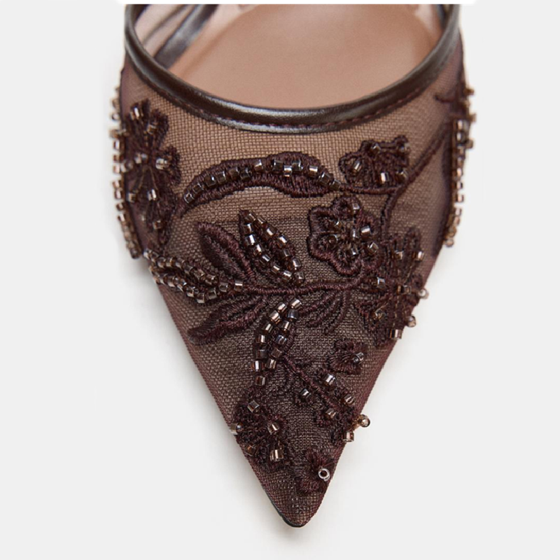 Elegant Mesh Embroidery High H - огляд і ціна Embroidery Ideas