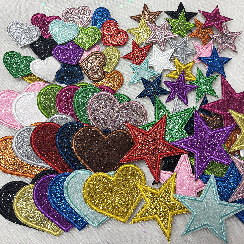 5 PCS Sparkling Sequin Star He - огляд і ціна Embroidery Ideas For Bags