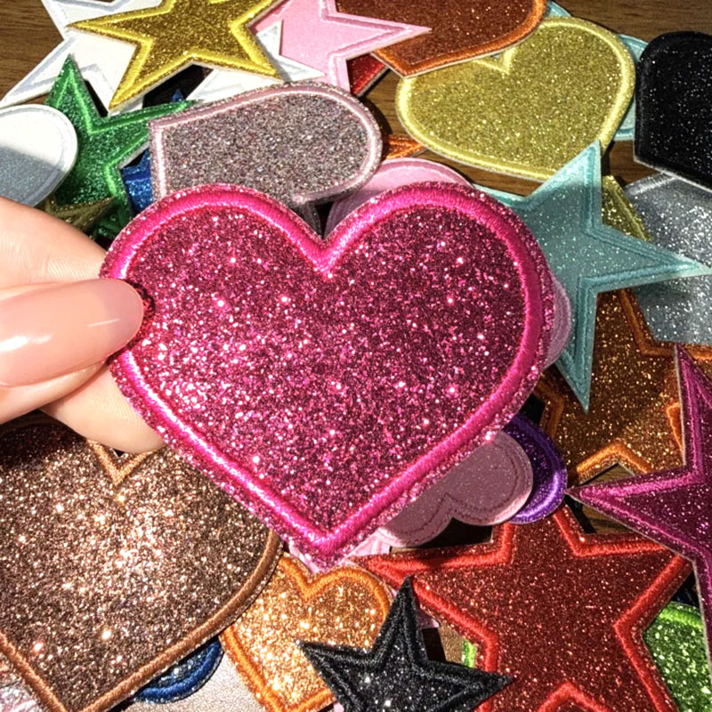 5 PCS Sparkling Sequin Star He - огляд і ціна Embroidery Ideas For Bags