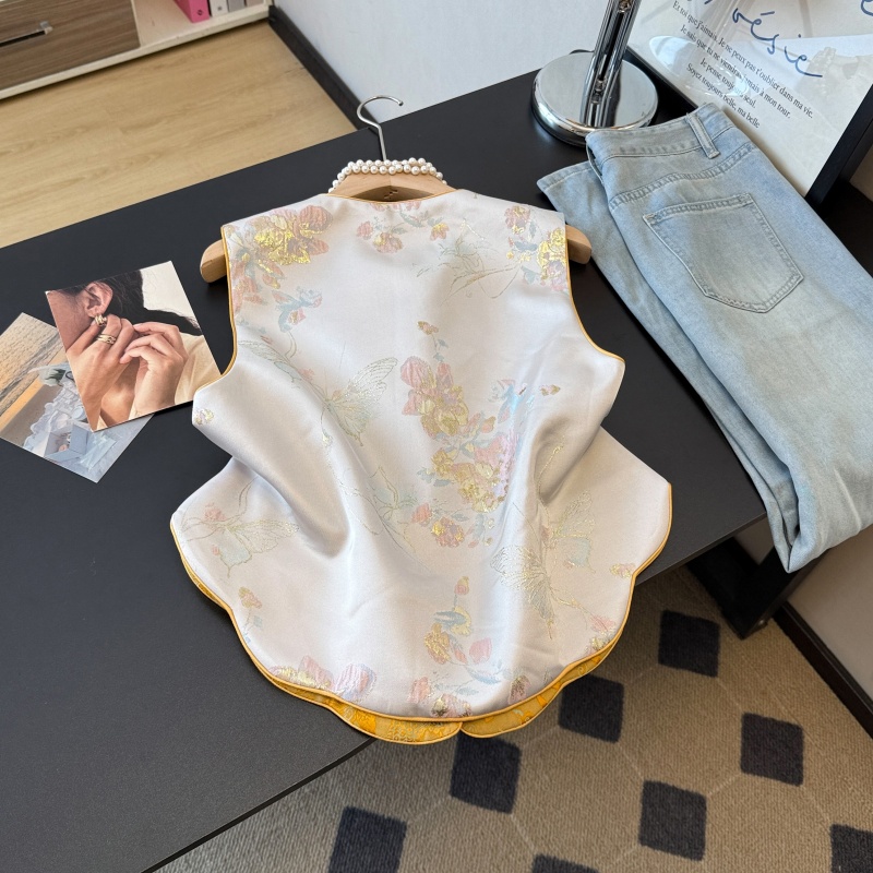 Retro Chinese Sle Tang Suit Ha - огляд і ціна Embroidery Vest