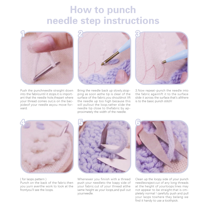 Hedgehog pattern Punch Needle  - огляд і ціна Embroidery Ideas For Bags