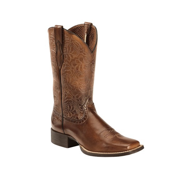 Men's Brown Leather Cowboy Boo - огляд і ціна Embroidery Ideas