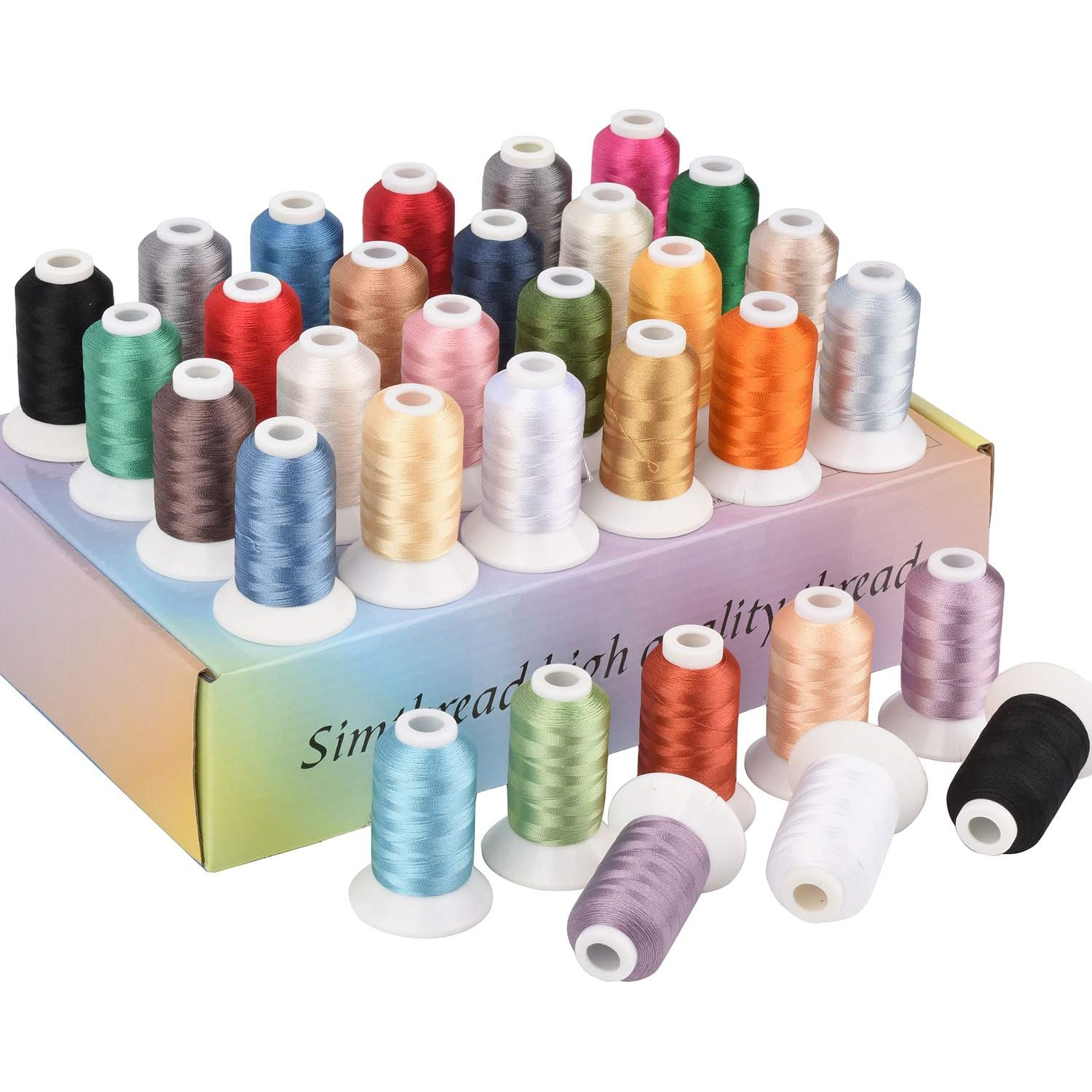 Simthread 32 Madeira Colors Po - огляд і ціна Embroidery Machines