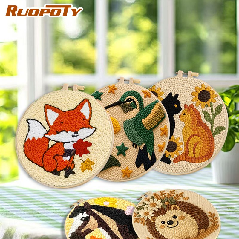 RUOPOTY Sparrow Diy Needle Pun - огляд і ціна Embroidery Ideas For Bags