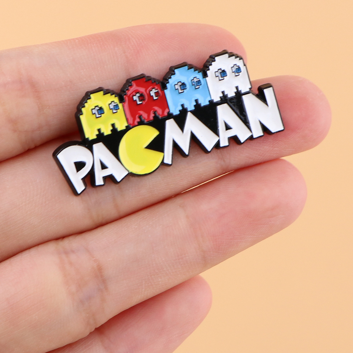 Pac-Man Game Brooch Pin Badge  - огляд і ціна Embroidery Wallpaper