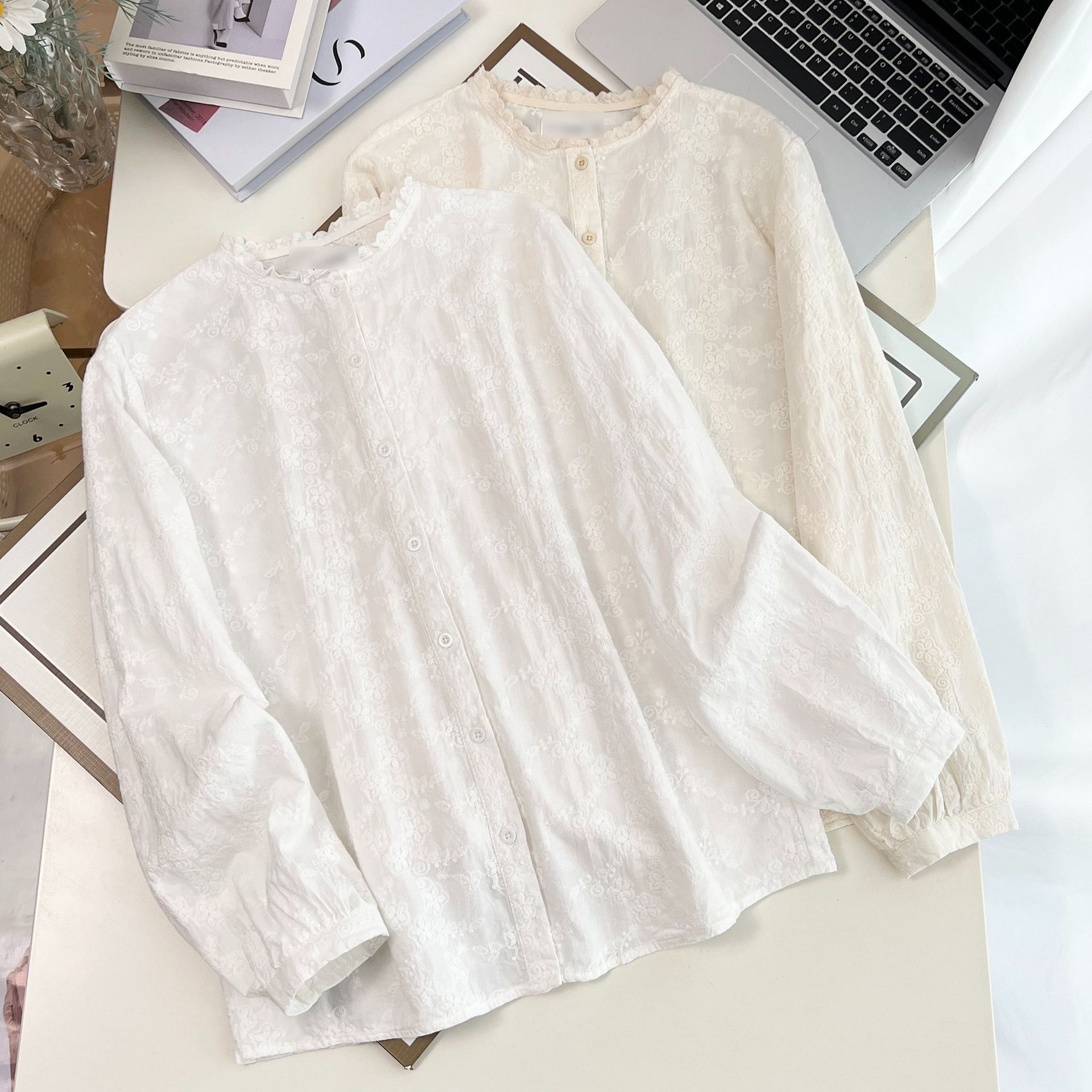 Plus Size Women's Blouses 2025 - огляд і ціна Embroidery Blouse