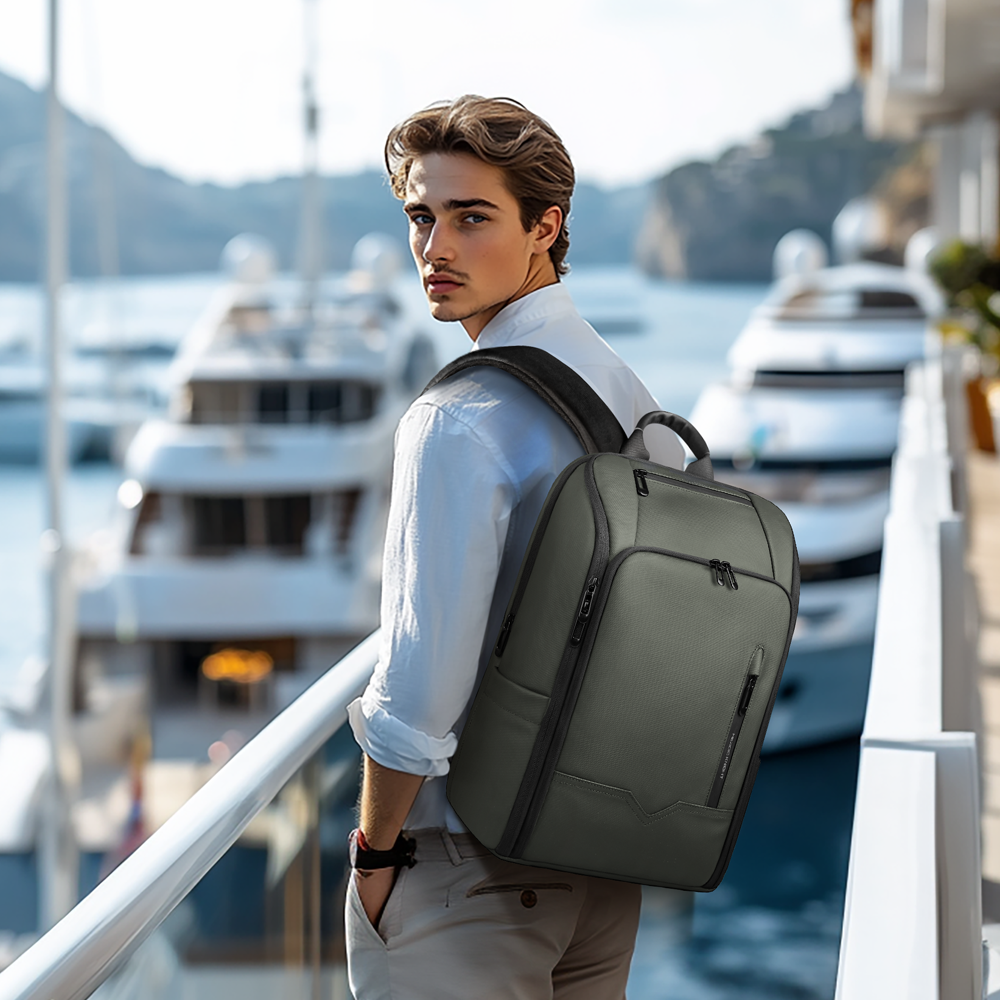 HK Business Men's Backpack 15. - огляд і ціна Embroidery Computer