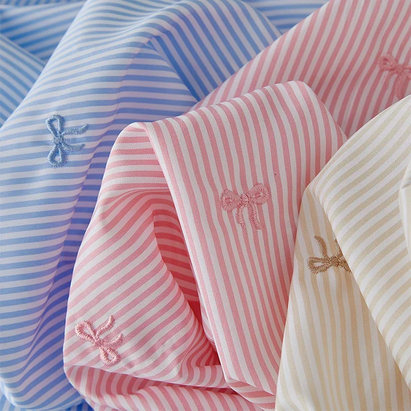 Bow Embroidery Striped Fabric  - огляд і ціна Embroidery Ring