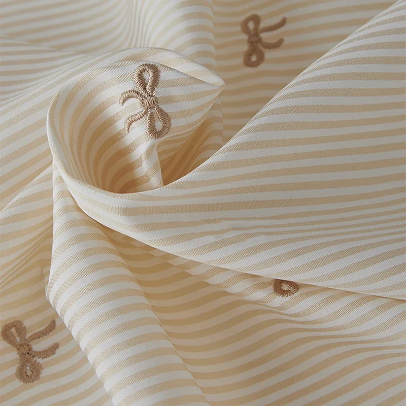 Bow Embroidery Striped Fabric  - огляд і ціна Embroidery Ring