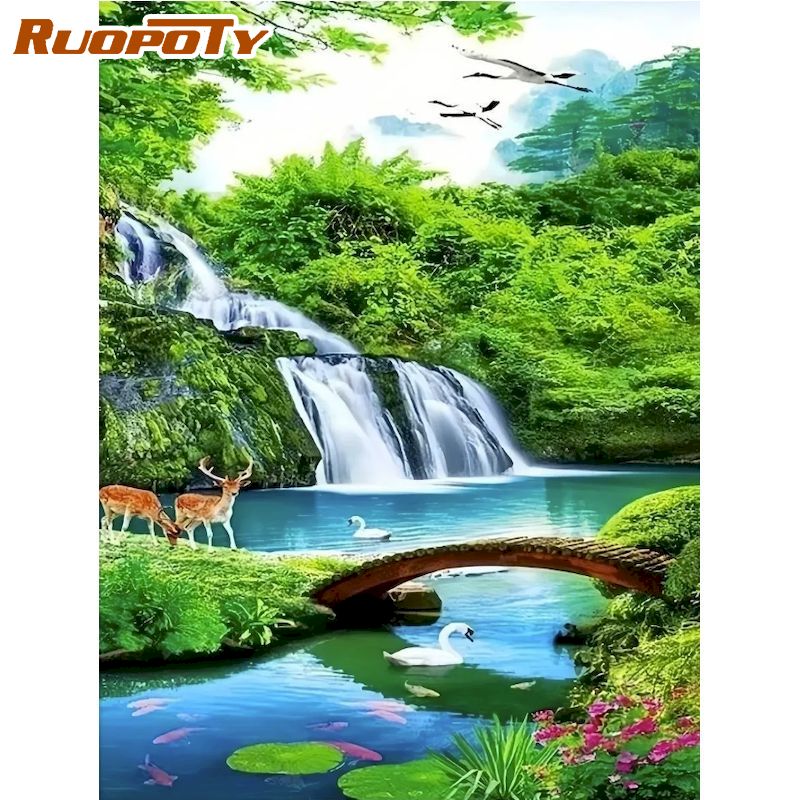 RUOPOTY Diamond Painting Kits  - огляд і ціна Embroidery Ideas For Bags