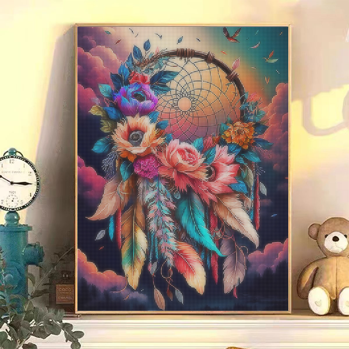Frameless, Diamond Painting Dr - огляд і ціна Embroidery Flower