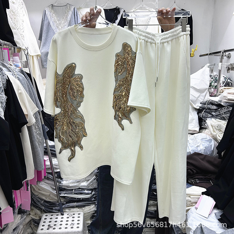 New Spring Summer Women Two-pi - огляд і ціна Embroidery Blouse