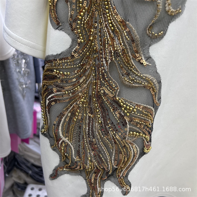 New Spring Summer Women Two-pi - огляд і ціна Embroidery Blouse
